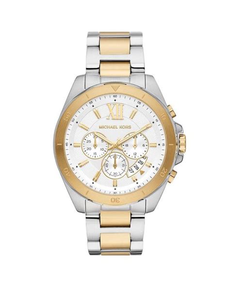 michael kors men's brecken quartz watch with stainless steel strap|Amazon.com: Michael Kors Men's Brecken Quartz Watch with .